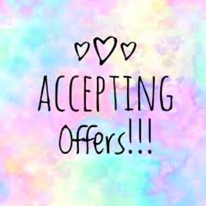 ✨All offers welcome! ✨